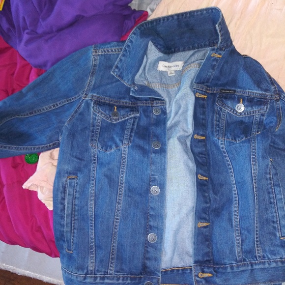 Calvin klein jean jacket - Picture 2 of 3